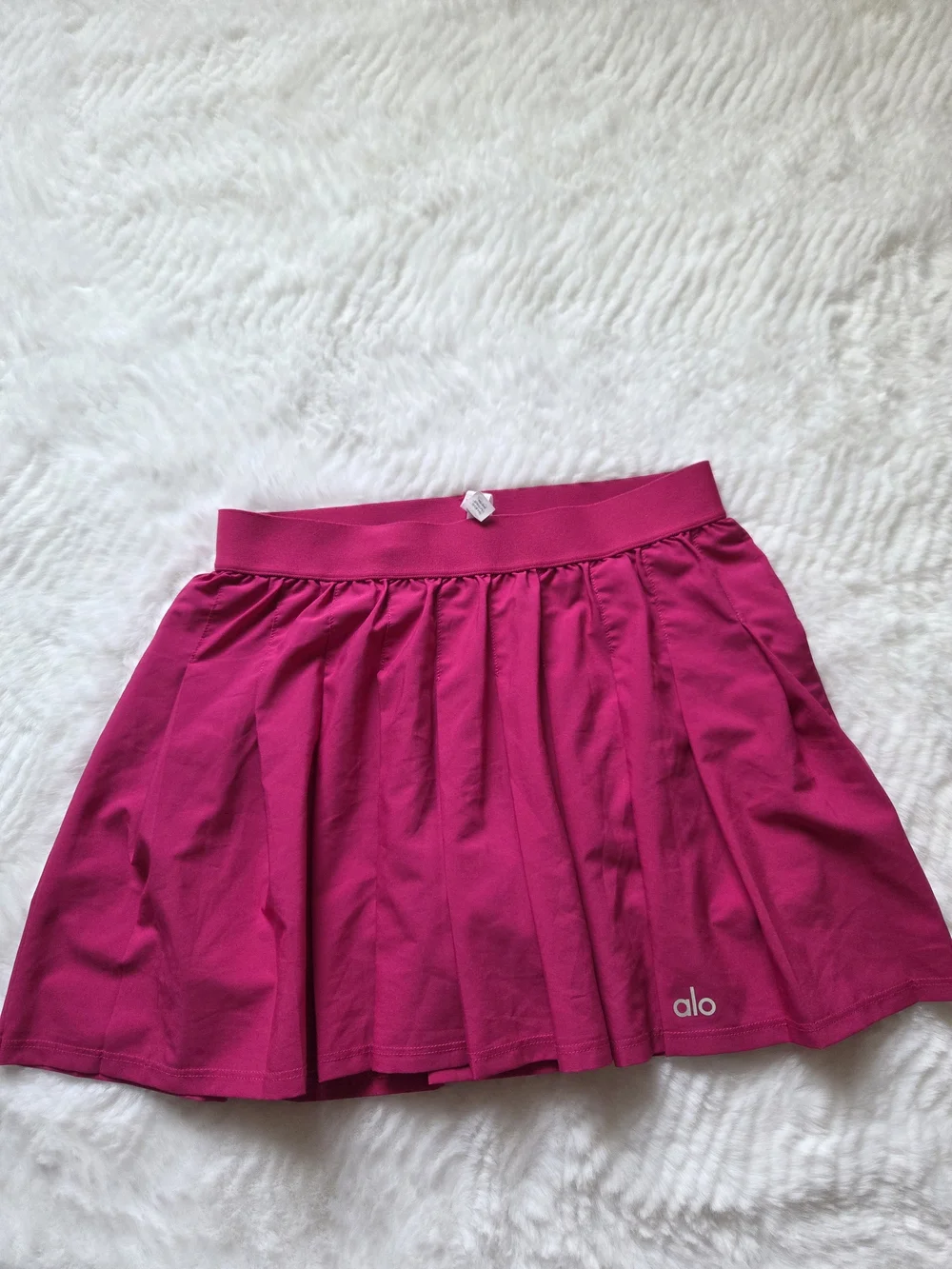 ALO Yoga Fuchsia Circle Skater Skirt